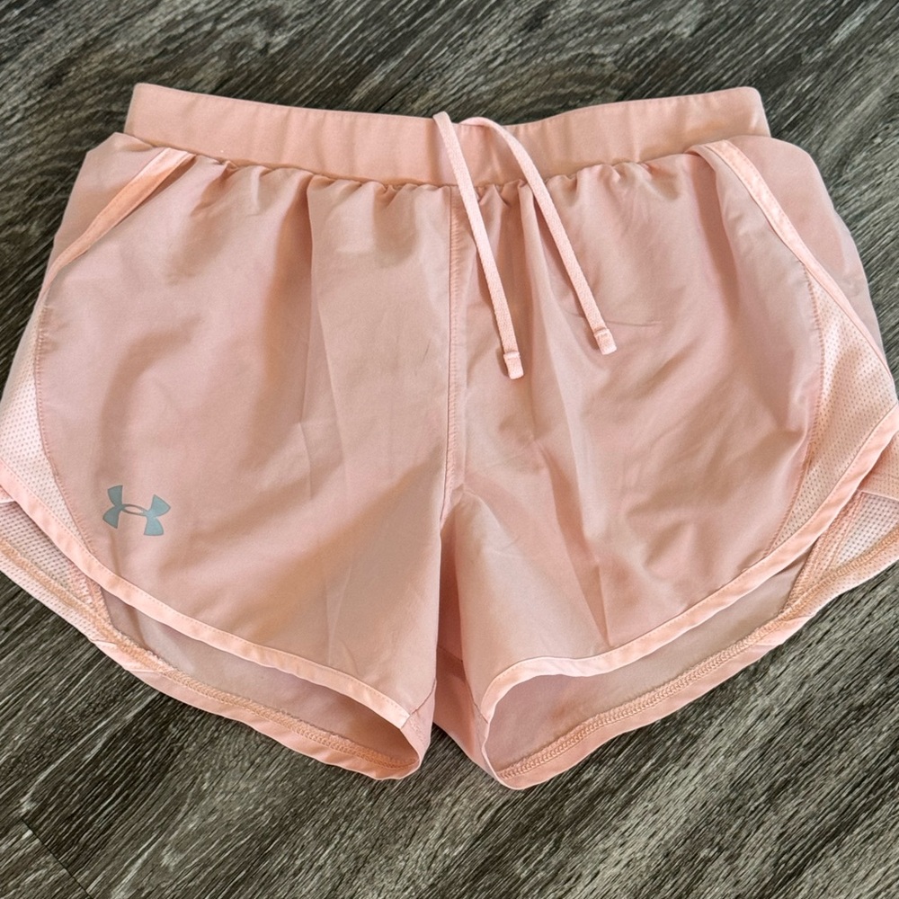 Under Armour Women's Light Pink Athletic Shorts